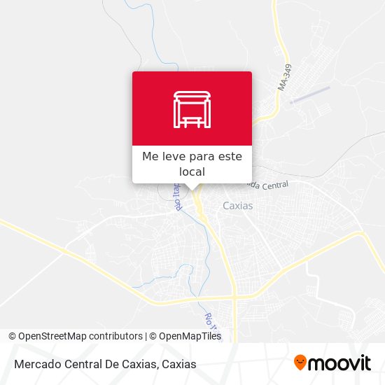 Mercado Central De Caxias mapa