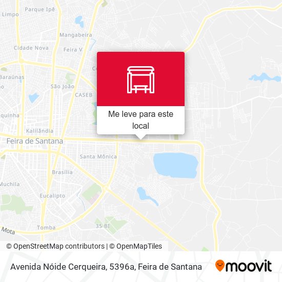 Avenida Nóide Cerqueira, 5396a mapa