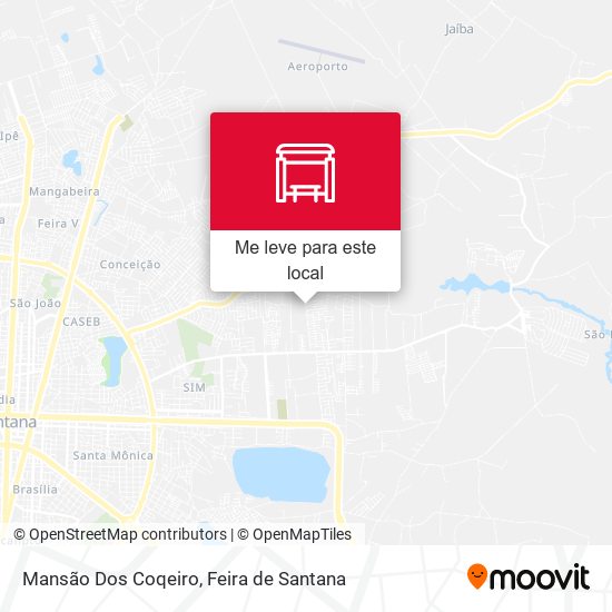 Mansão Dos Coqeiro mapa