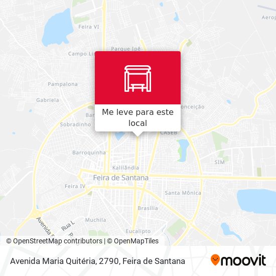 Avenida Maria Quitéria, 2790 mapa
