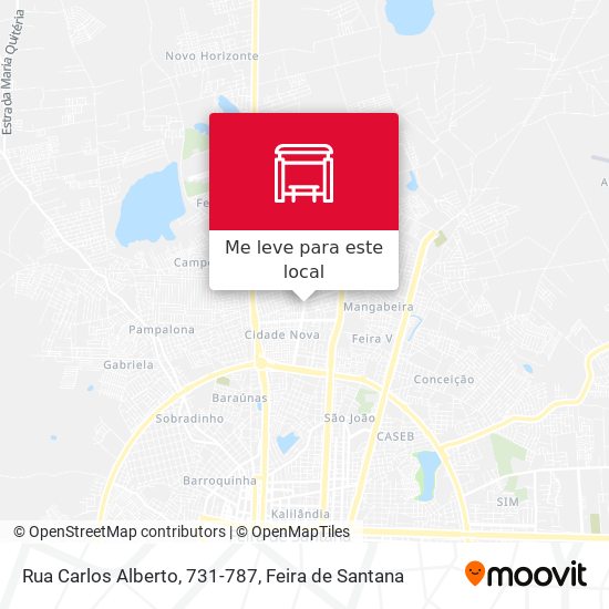 Rua Carlos Alberto, 731-787 mapa