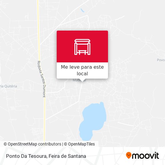 Ponto Da Tesoura mapa