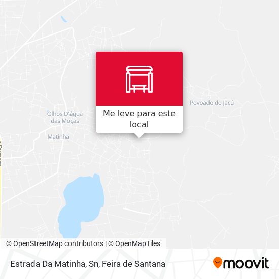 Estrada Da Matinha, Sn mapa