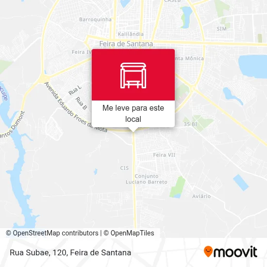 Rua Subae, 120 mapa