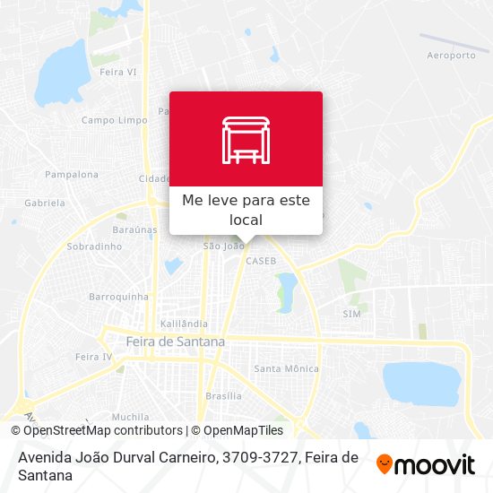 Avenida João Durval Carneiro, 3709-3727 mapa