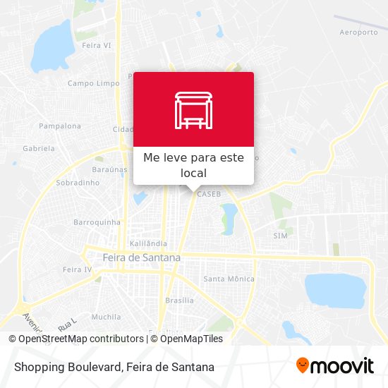 Shopping Boulevard mapa