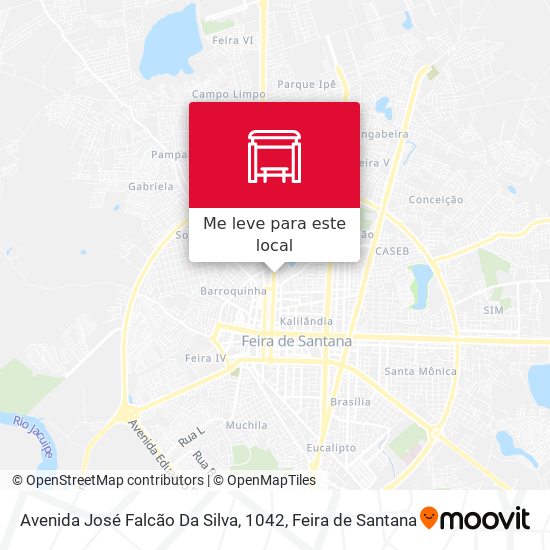 Avenida José Falcão Da Silva, 1042 mapa