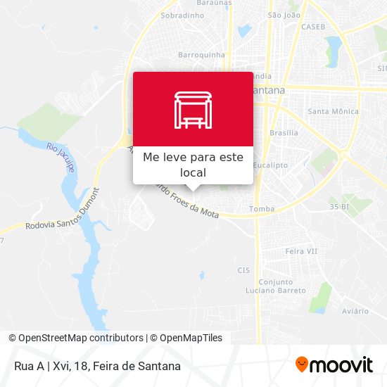 Rua A | Xvi, 18 mapa