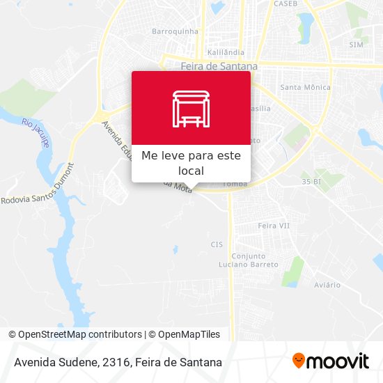 Avenida Sudene, 2316 mapa