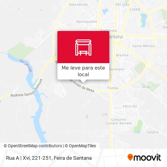 Rua A | Xvi, 221-251 mapa