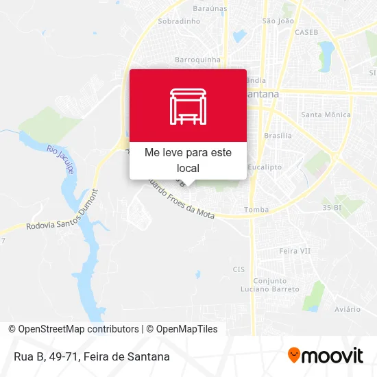 Rua B, 49-71 mapa