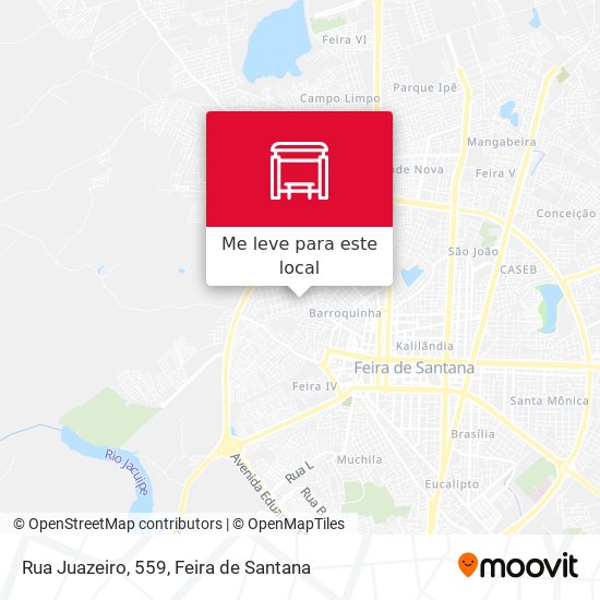 Rua Juazeiro, 559 mapa