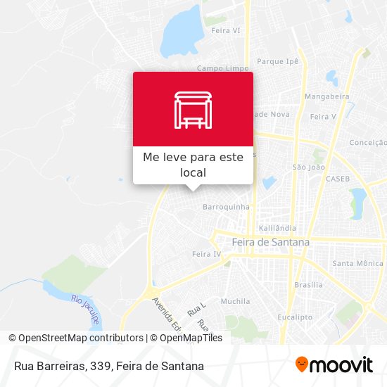 Rua Barreiras, 339 mapa