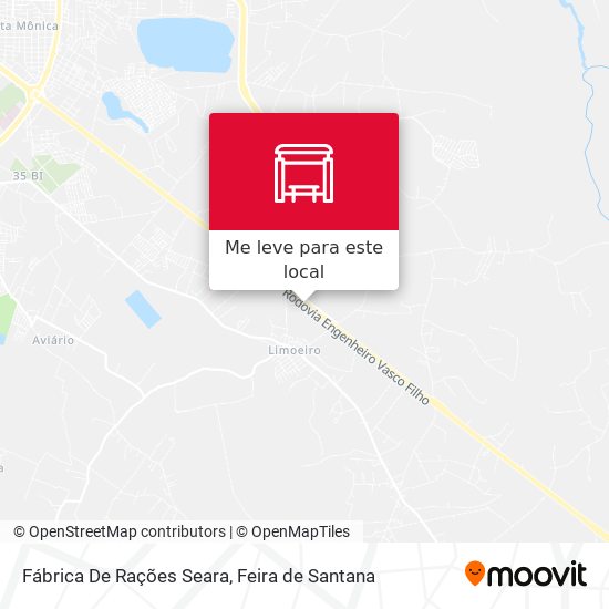 Fábrica De Rações Seara mapa