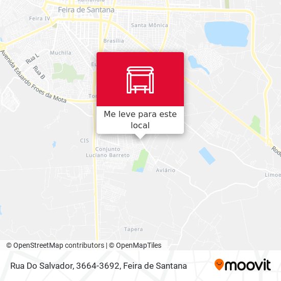 Rua Do Salvador, 3664-3692 mapa
