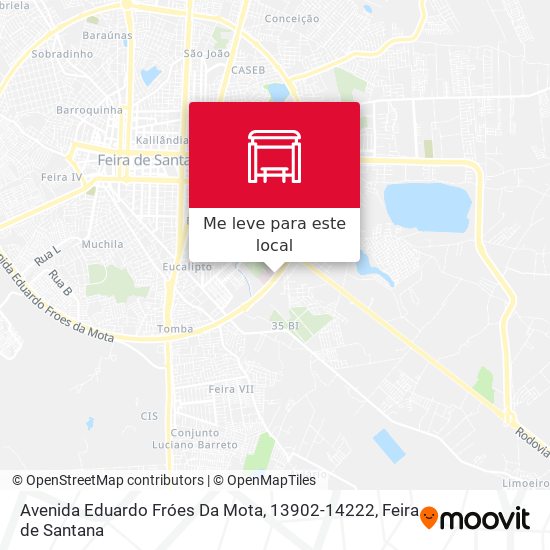 Avenida Eduardo Fróes Da Mota, 13902-14222 mapa