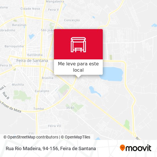 Rua Rio Madeira, 94-156 mapa