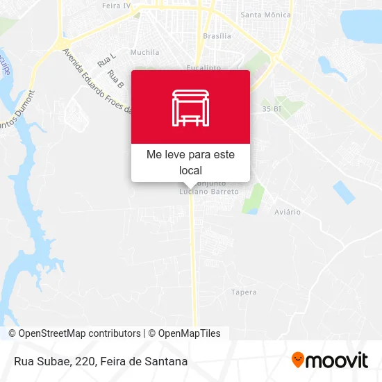 Rua Subae, 220 mapa