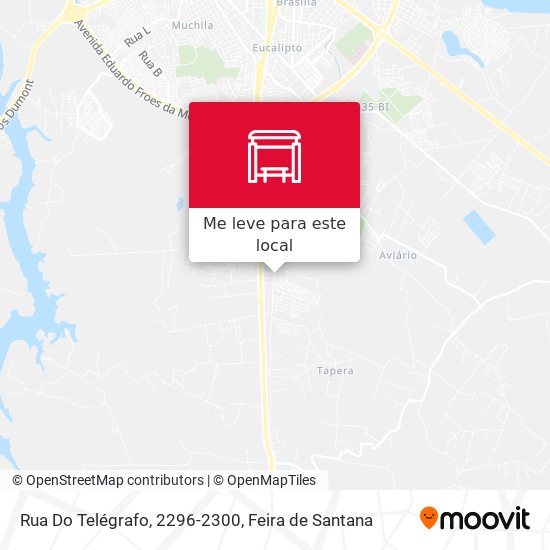 Rua Do Telégrafo, 2296-2300 mapa