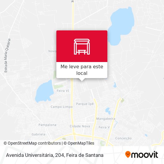 Avenida Universitária, 204 mapa