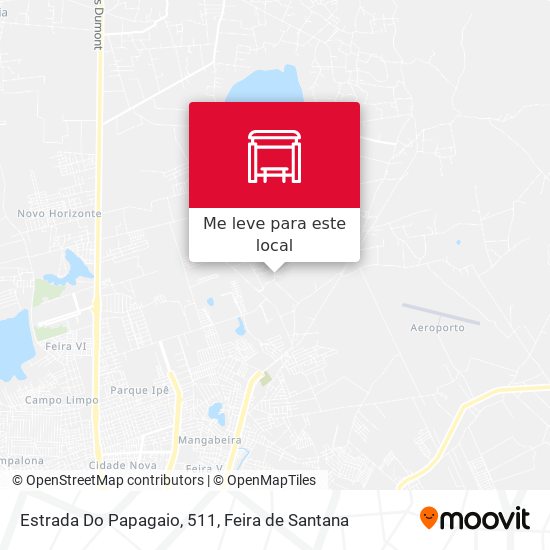 Estrada Do Papagaio, 511 mapa