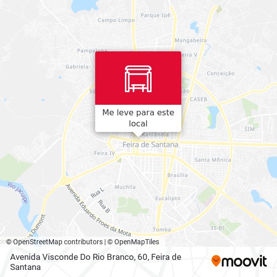 Avenida Visconde Do Rio Branco, 60 mapa