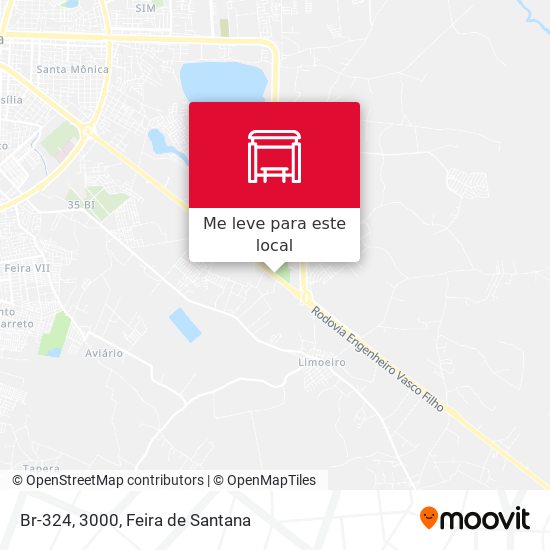 Br-324, 3000 mapa