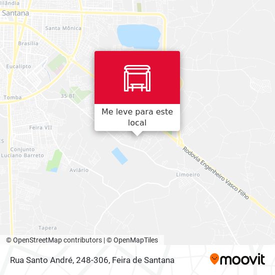 Rua Santo André, 248-306 mapa
