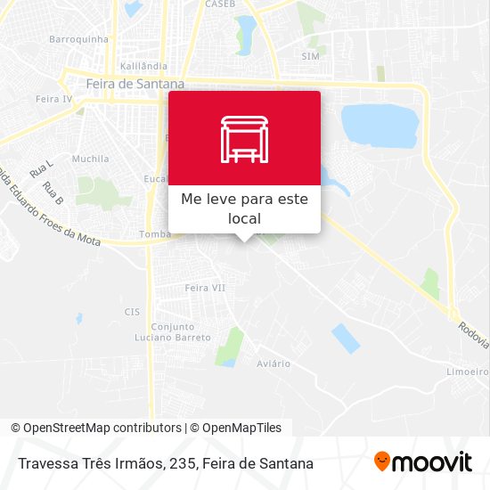 Travessa Três Irmãos, 235 mapa