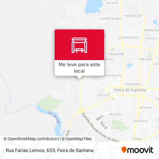 Rua Farias Lemos, 655 mapa