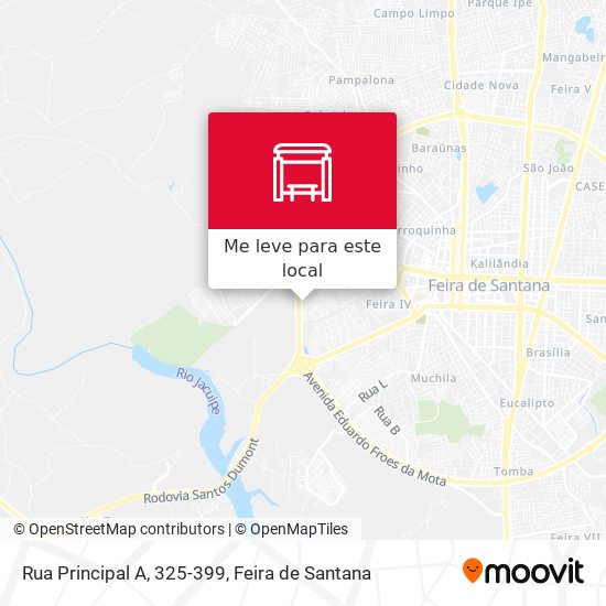 Rua Principal A, 325-399 mapa