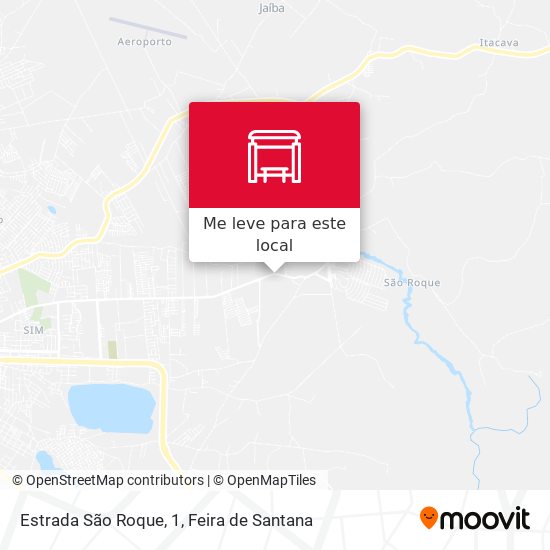 Estrada São Roque, 1 mapa