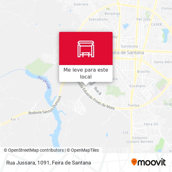 Rua Jussara, 1091 mapa