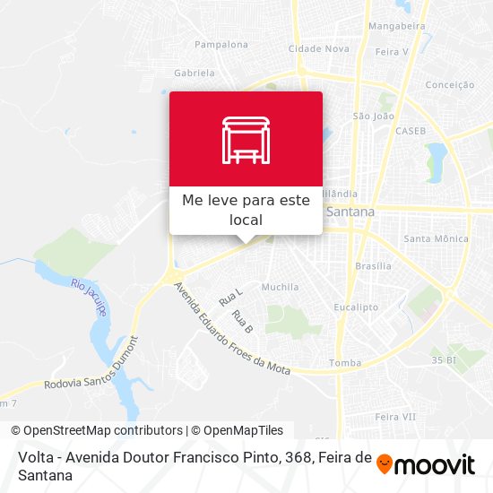 Volta - Avenida Doutor Francisco Pinto, 368 mapa