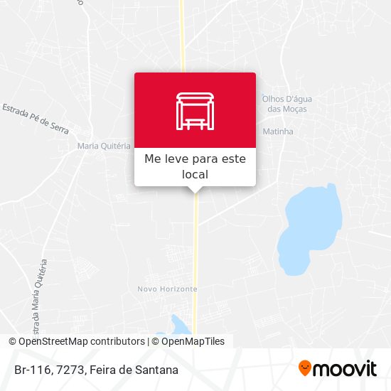 Br-116, 7273 mapa