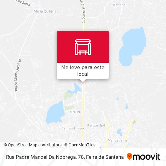 Rua Padre Manoel Da Nóbrega, 78 mapa