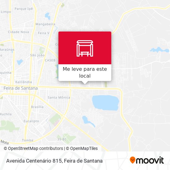 Avenida Centenário 815 mapa