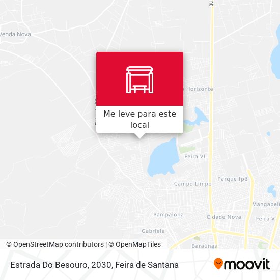 Estrada Do Besouro, 2030 mapa