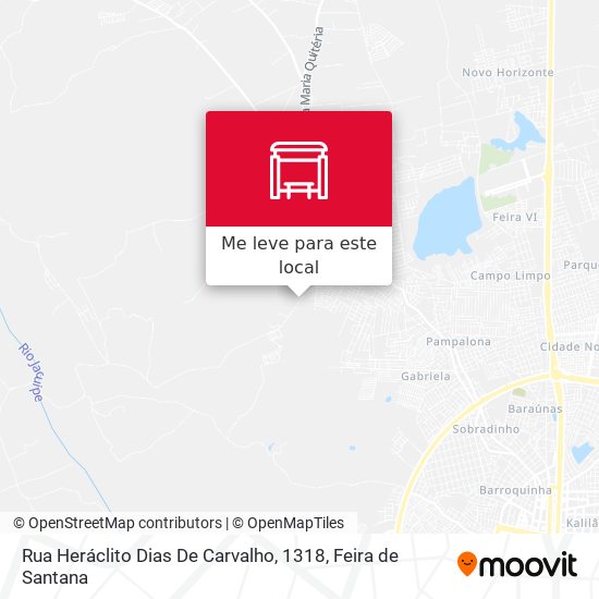 Rua Heráclito Dias De Carvalho, 1318 mapa