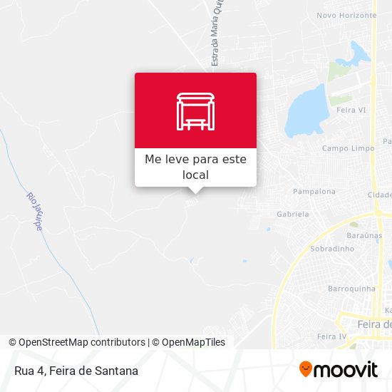 Rua 4 mapa