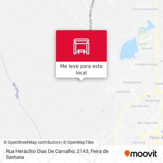 Rua Heráclito Dias De Carvalho, 2143 mapa