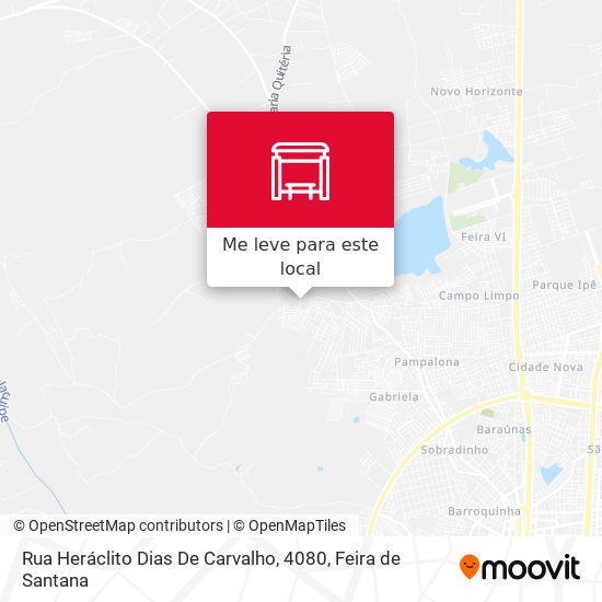 Rua Heráclito Dias De Carvalho, 4080 mapa