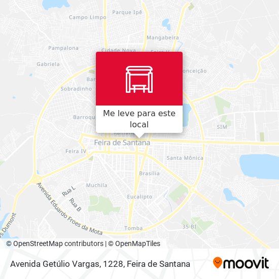 Avenida Getúlio Vargas, 1228 mapa