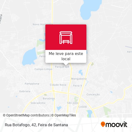 Rua Botafogo, 42 mapa