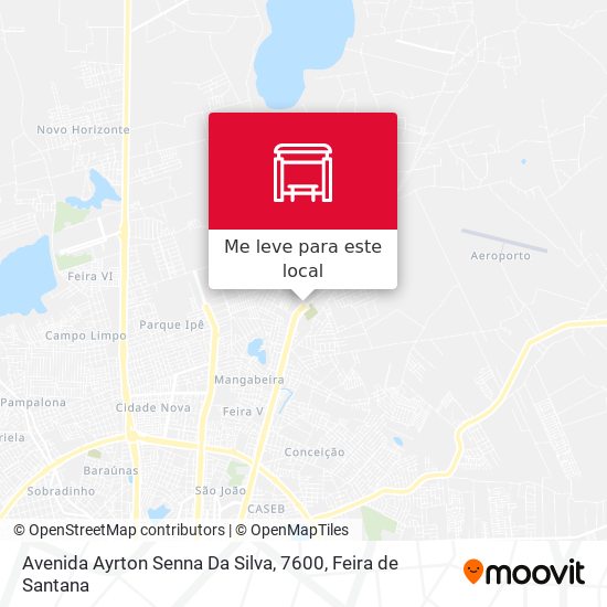 Avenida Ayrton Senna Da Silva, 7600 mapa