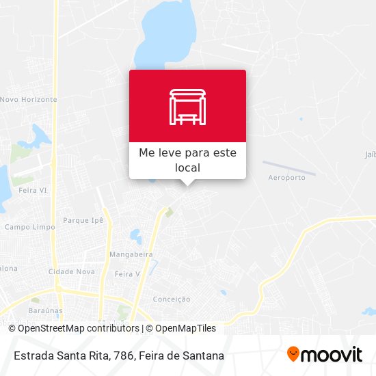 Estrada Santa Rita, 786 mapa