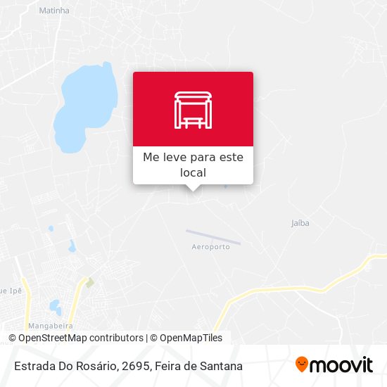 Estrada Do Rosário, 2695 mapa