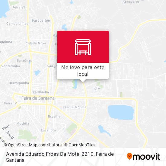 Avenida Eduardo Fróes Da Mota, 2210 mapa