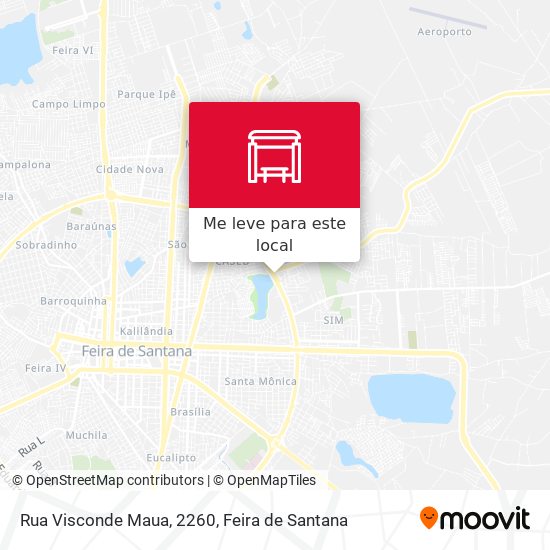 Rua Visconde Maua, 2260 mapa