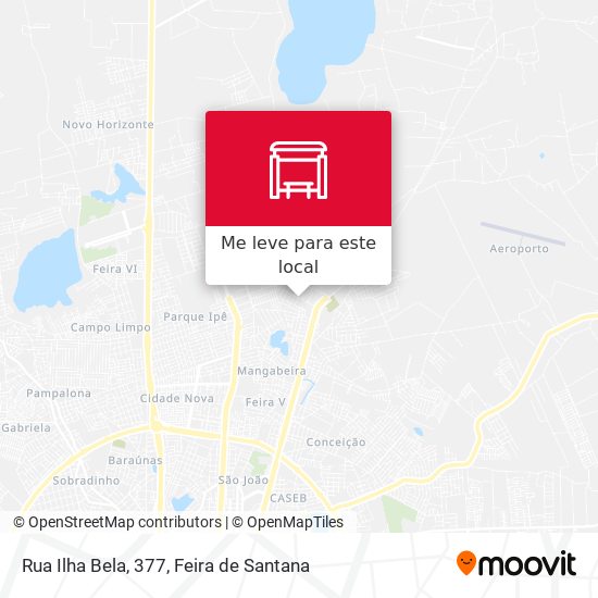 Rua Ilha Bela, 377 mapa